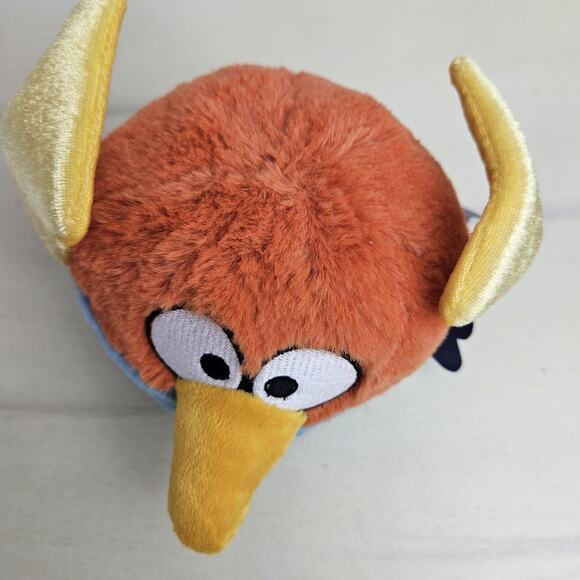 Rovio Angry Birds 5" Space Lightning Blue Bird Plush Commonwealth 2012 No Sound - Picture 5 of 9